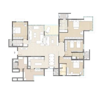 Indiabulls Nest Sector 104 Gurgaon 4 BHK floor plan